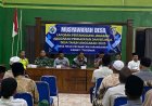 Babinsa Hadiri Musdes Penetapan APBDes Tahun 2026 di Desa Teluk