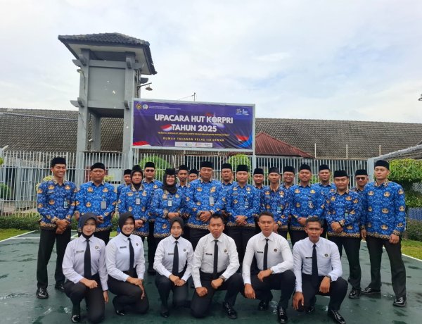 Rutan Demak Gelar Upacara HUT KORPRI ke-54, Tekankan Pengabdian dan Integritas ASN