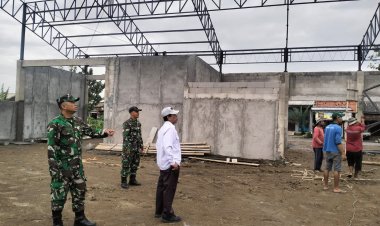 Kawal Program KDKMP, Pgs. Danramil 12/Mranggen Tinjau Progres Pembangunan KDKMP di Wilayah Kecamatan Mranggen