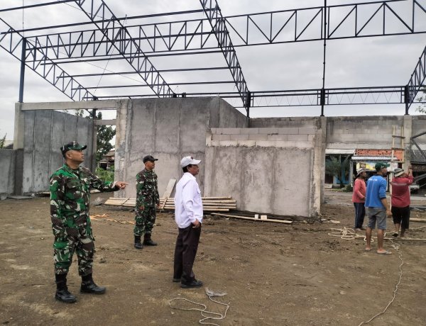 Kawal Program KDKMP, Pgs. Danramil 12/Mranggen Tinjau Progres Pembangunan KDKMP di Wilayah Kecamatan Mranggen