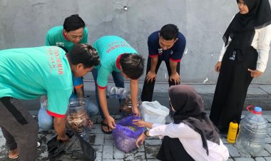 Kreatif dan Produktif, Peserta Magang Kemnaker Ubah Limbah Dapur Jadi POC di Rudem